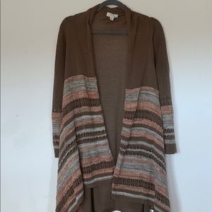 Sun & Shadow wrapped cardigan size S